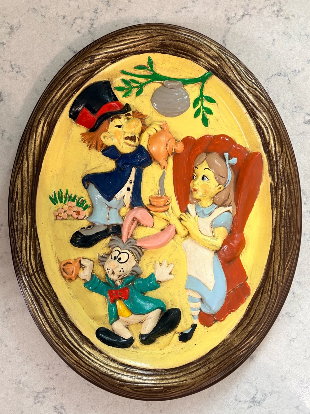 Disney Alice in Wonderland Ceramic Wall decor